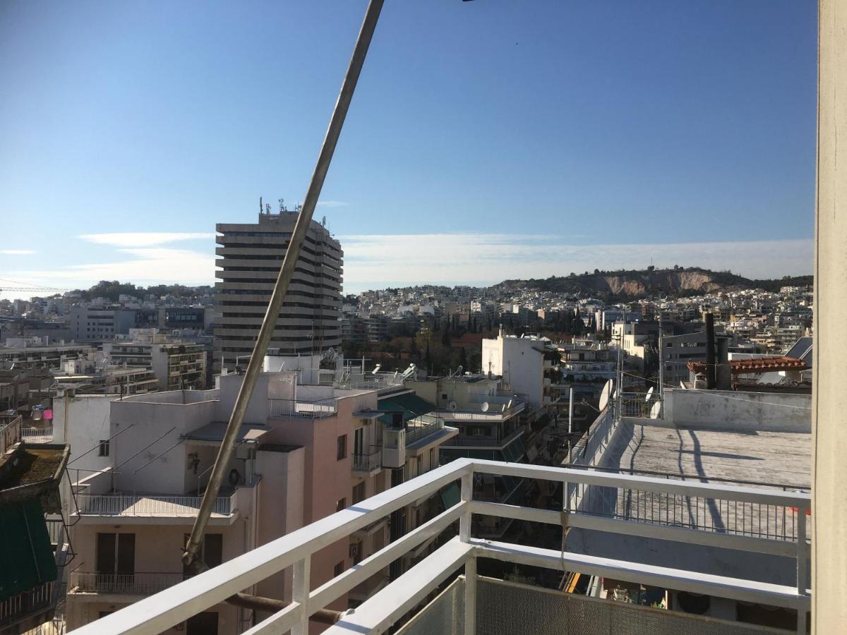 Cozy Apartment Near Metro-Athens View Bagian luar foto